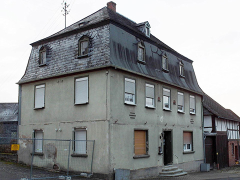 Gelbes Haus, alte Frontansicht